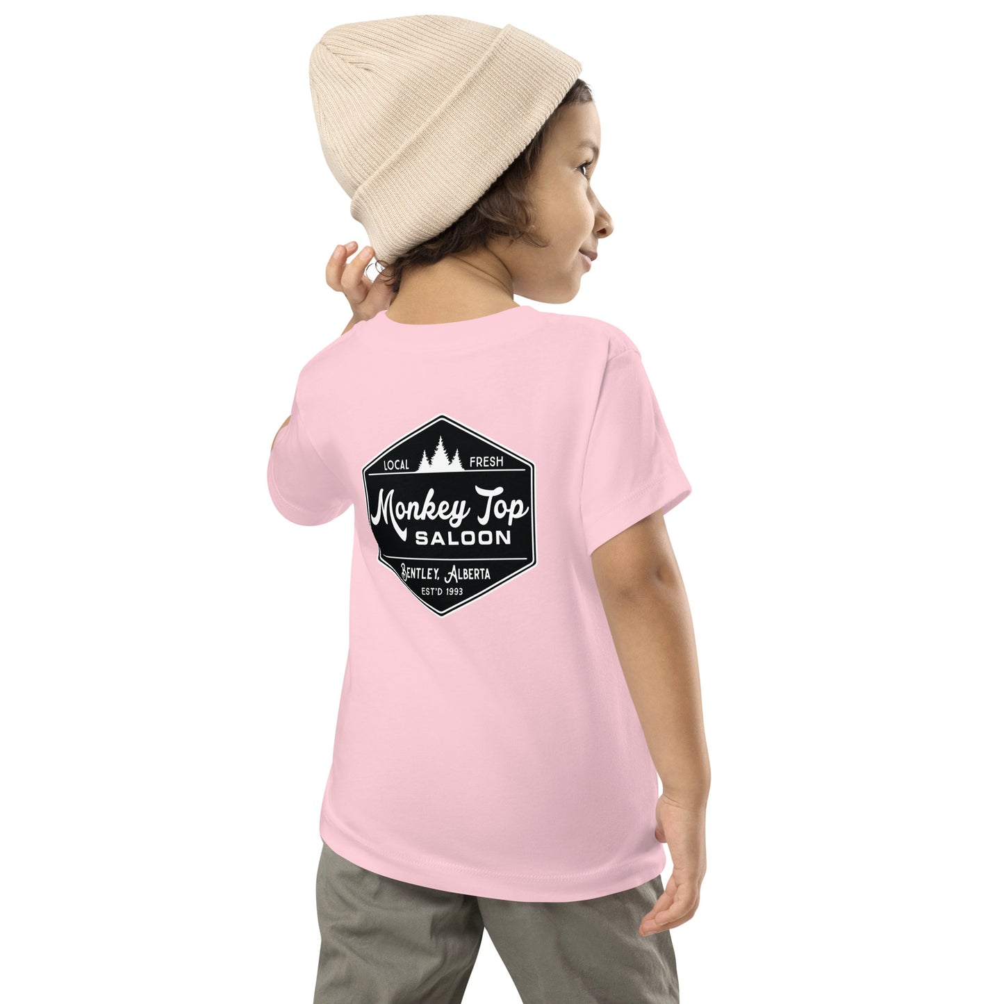 Toddler Short Sleeve Tee (Back)