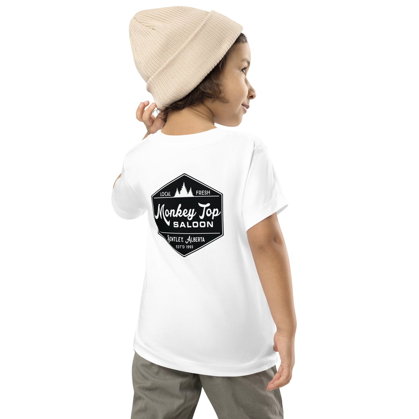 Toddler Short Sleeve Tee (Back)