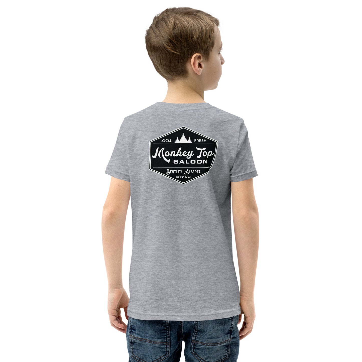 Unisex Youth Short Sleeve T-Shirt (Back)