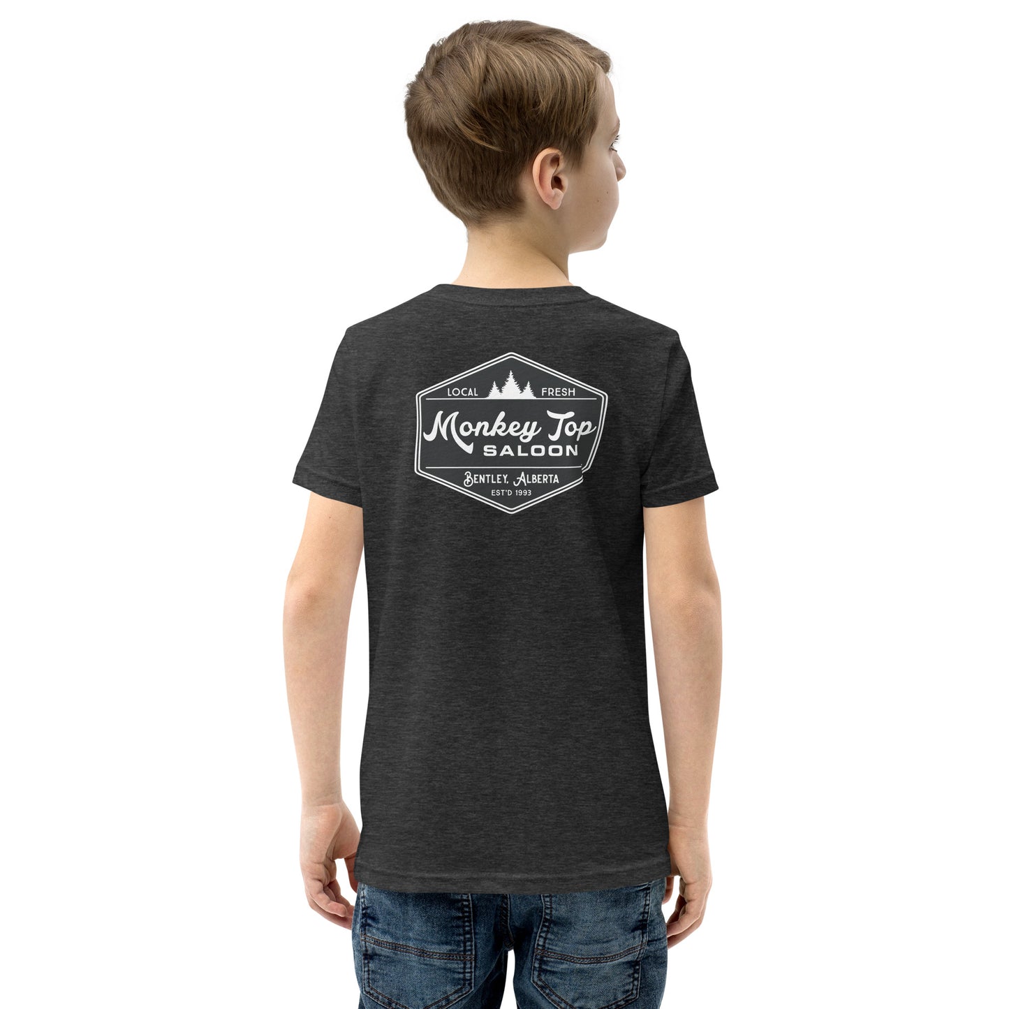Unisex Youth Short Sleeve T-Shirt (Back)