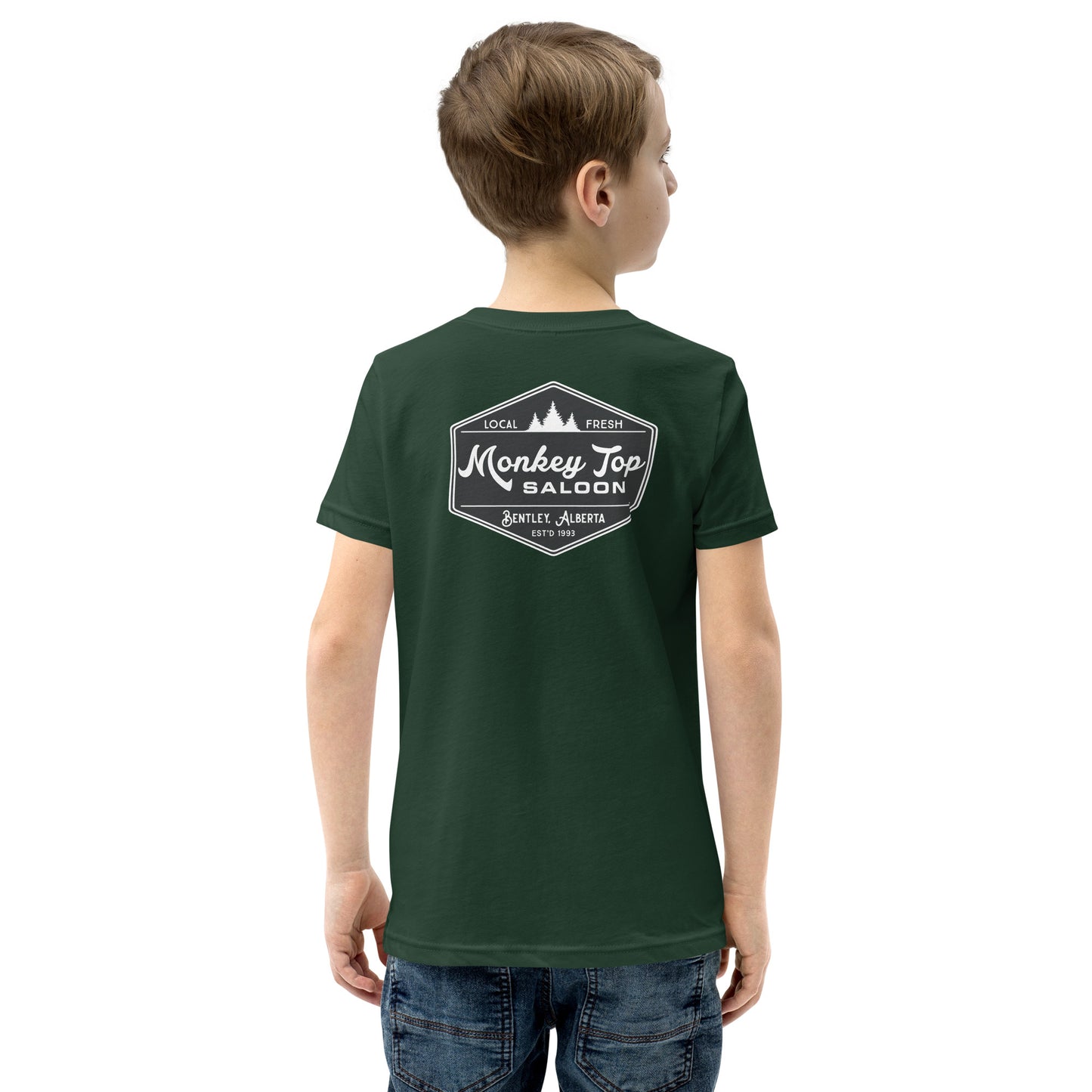 Unisex Youth Short Sleeve T-Shirt (Back)
