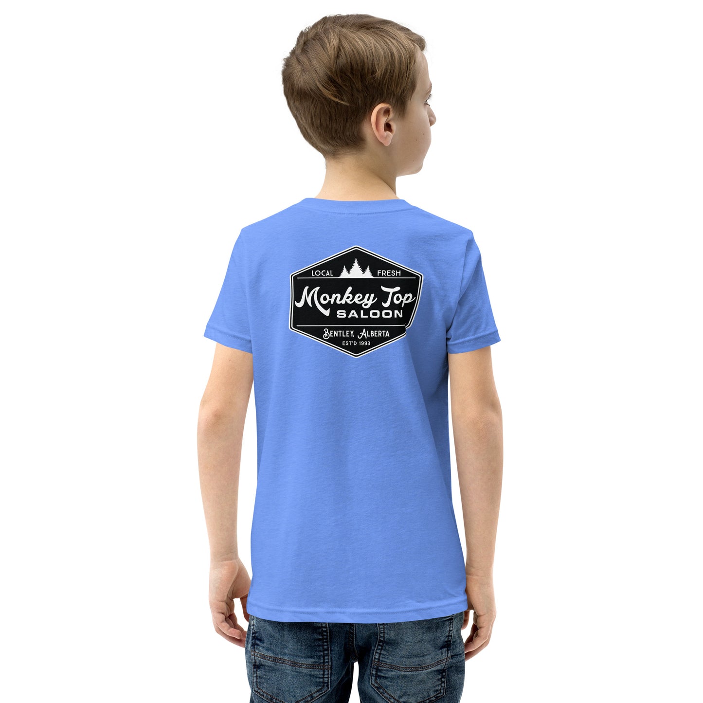 Unisex Youth Short Sleeve T-Shirt (Back)