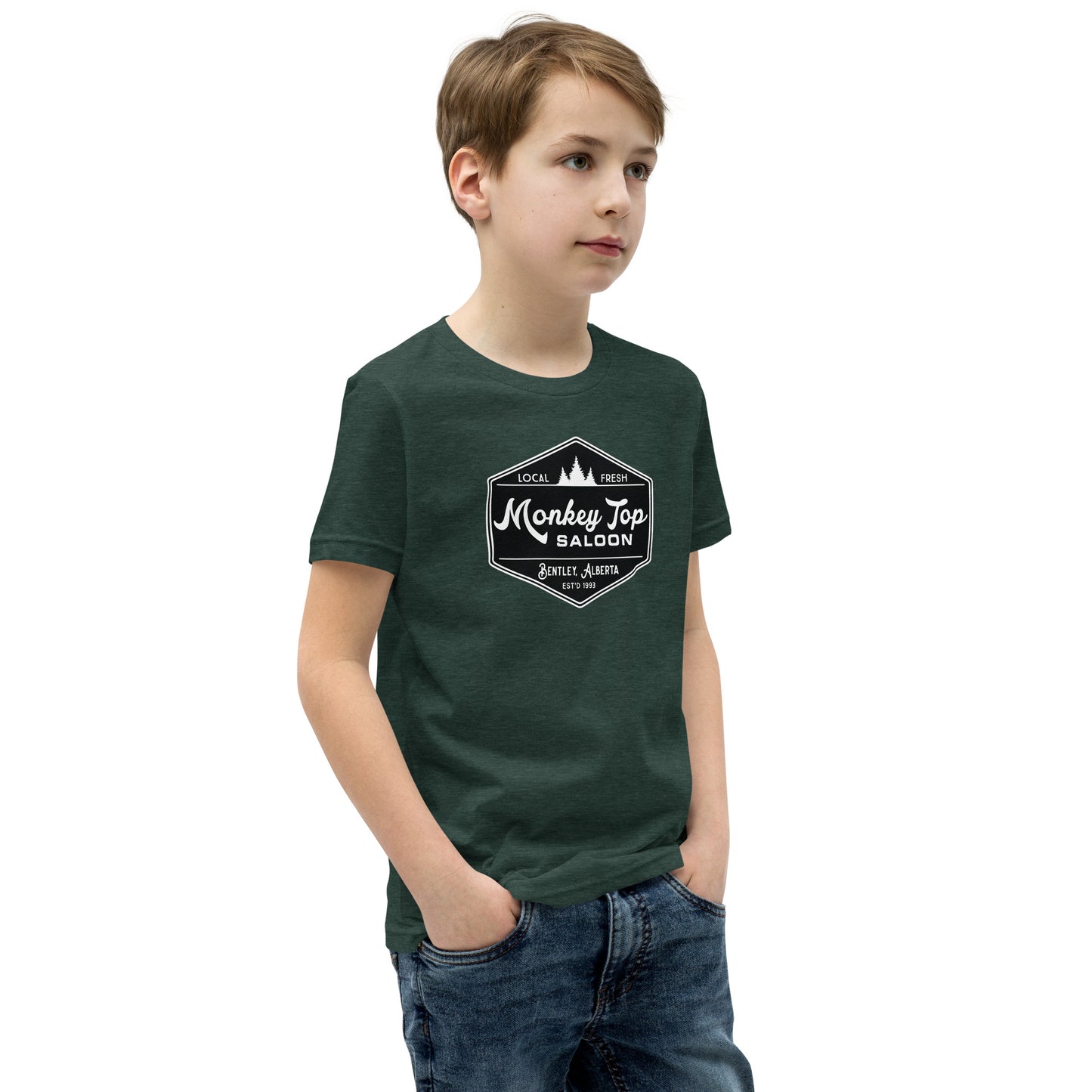 Unisex Youth Short Sleeve T-Shirt (Front)