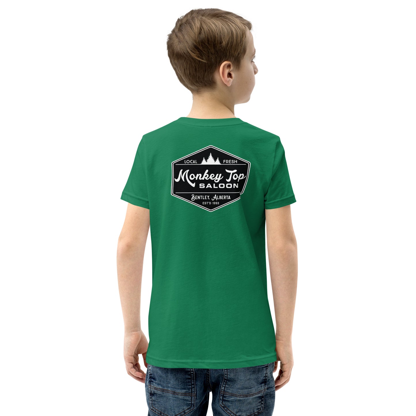 Unisex Youth Short Sleeve T-Shirt (Back)