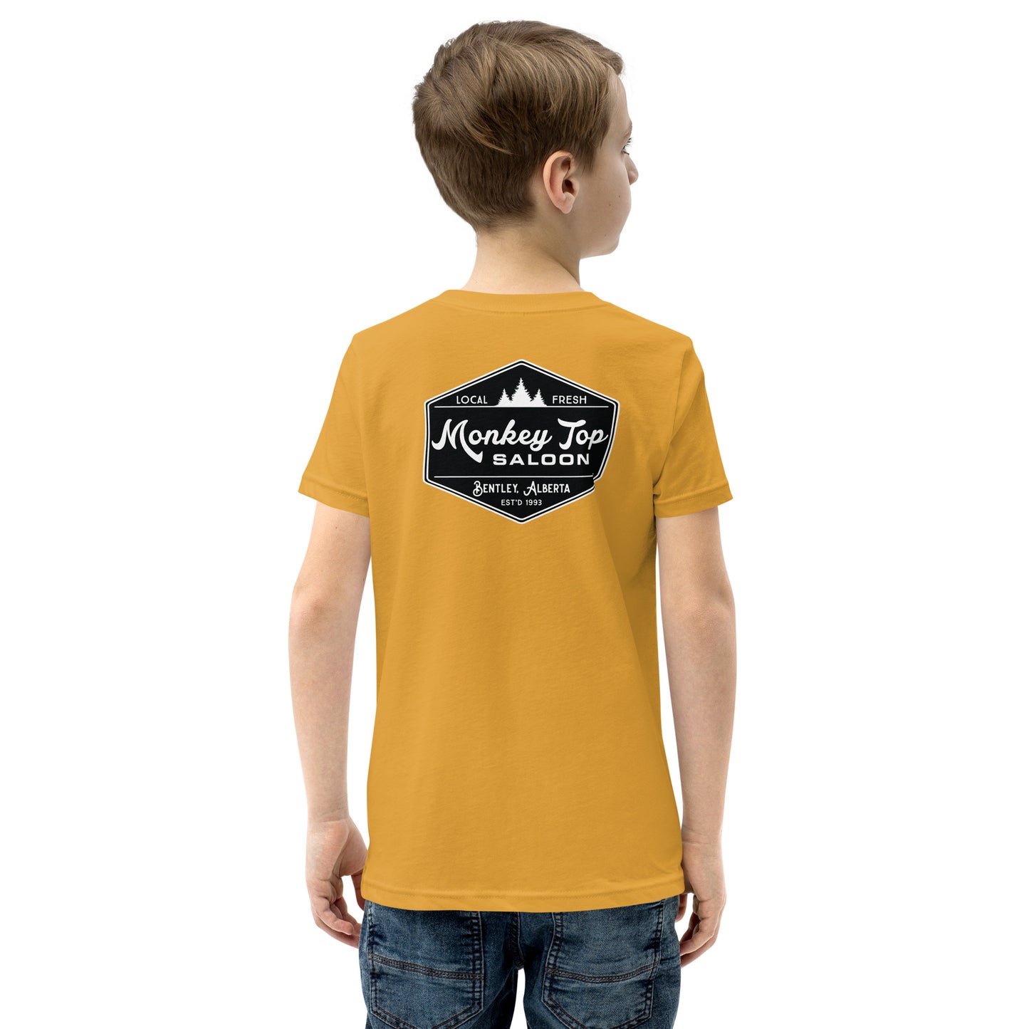 Unisex Youth Short Sleeve T-Shirt (Back)