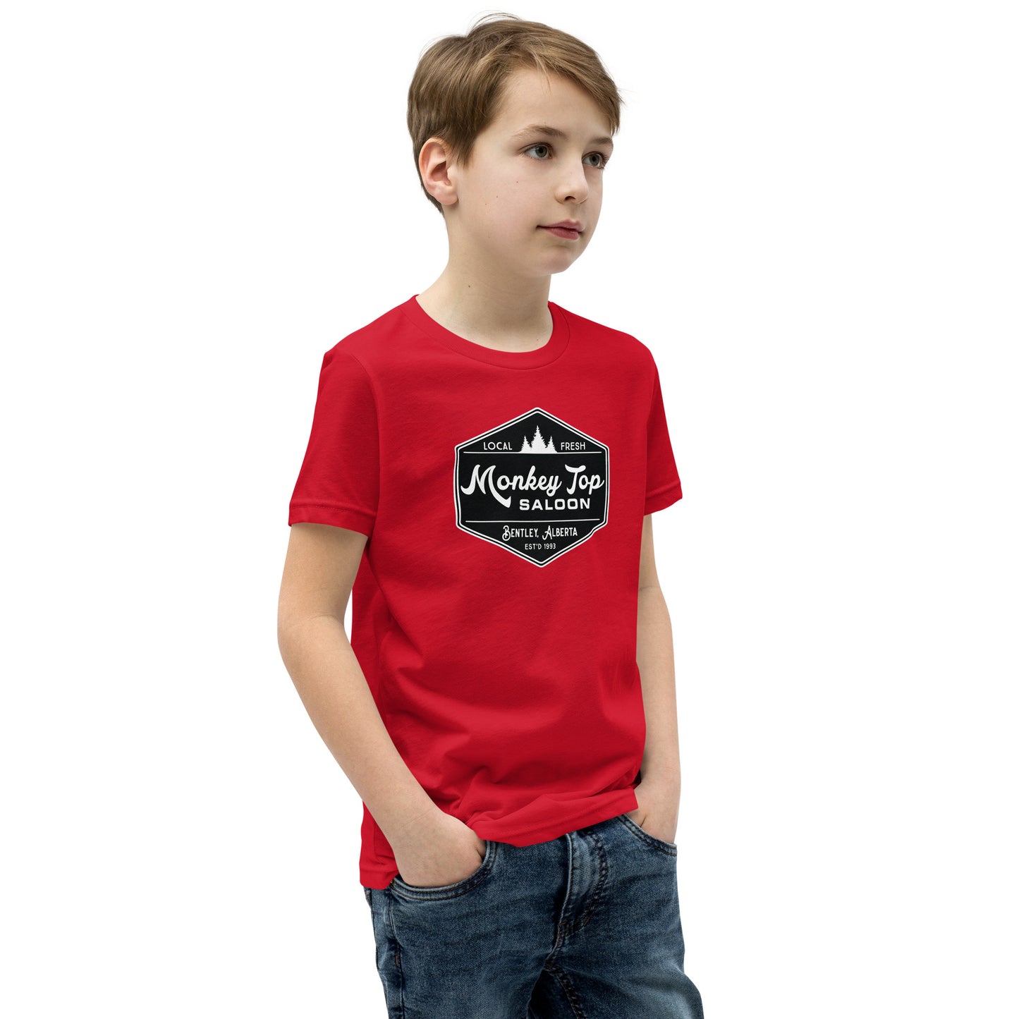 Unisex Youth Short Sleeve T-Shirt (Front)