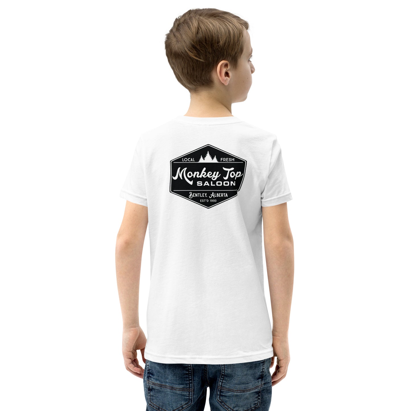 Unisex Youth Short Sleeve T-Shirt (Back)