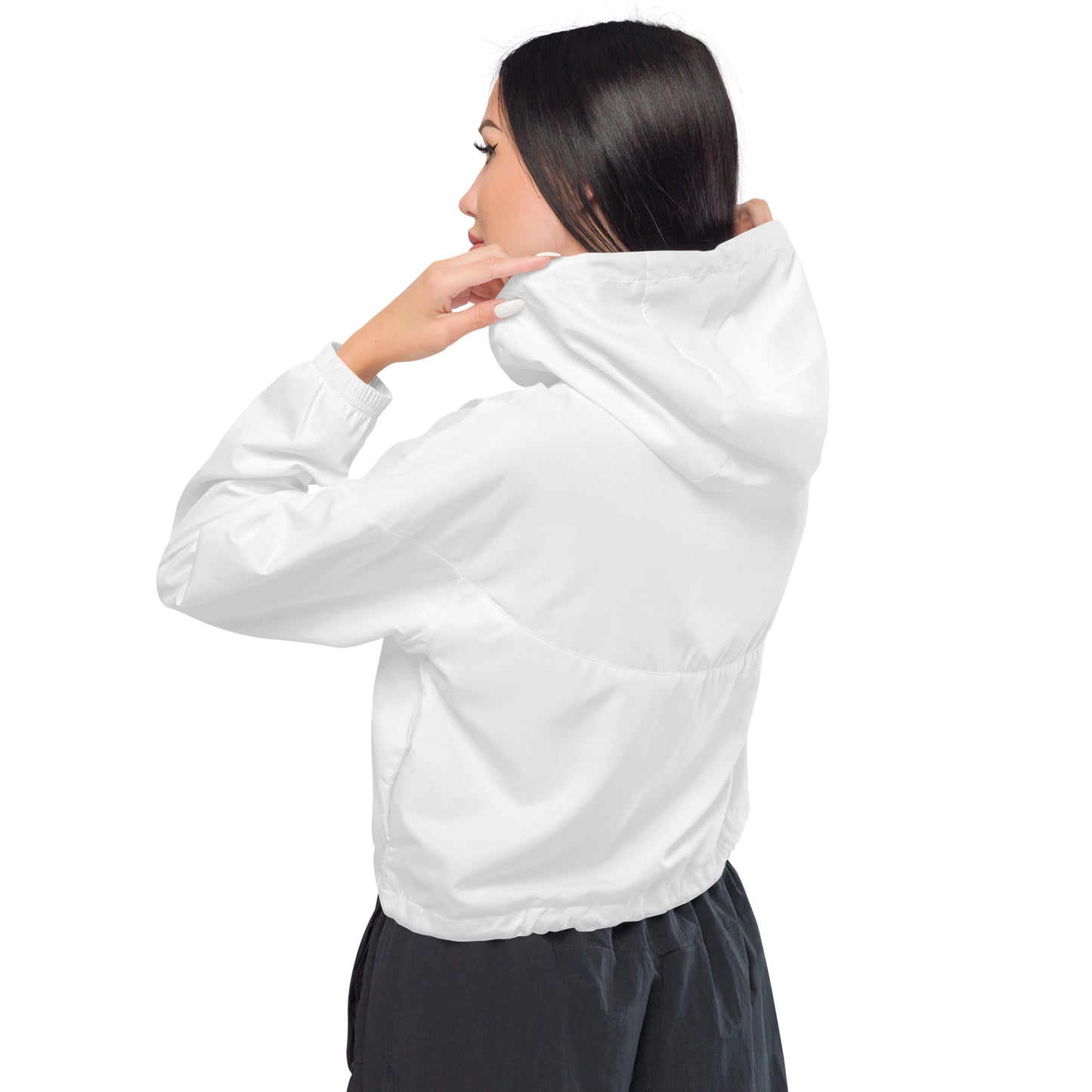 Women’s Cropped Windbreaker (Front)