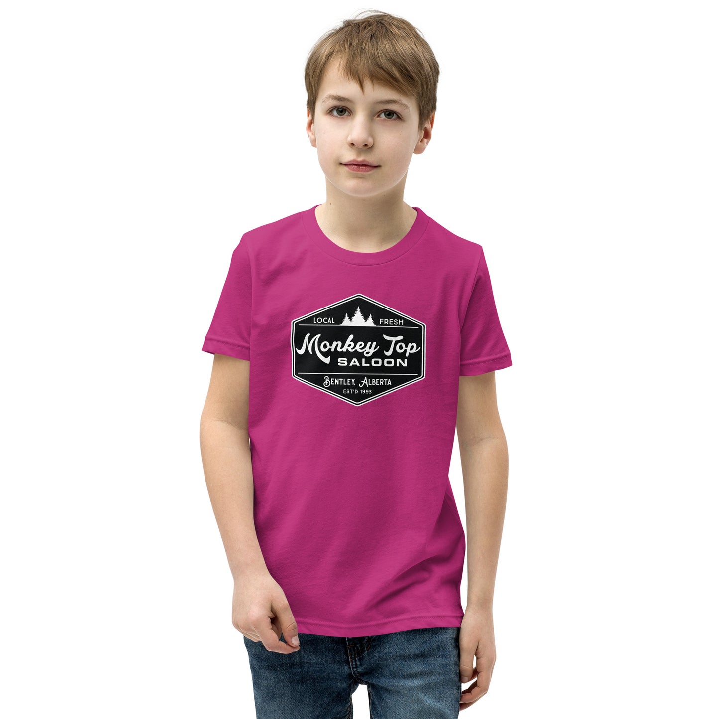 Unisex Youth Short Sleeve T-Shirt (Front)