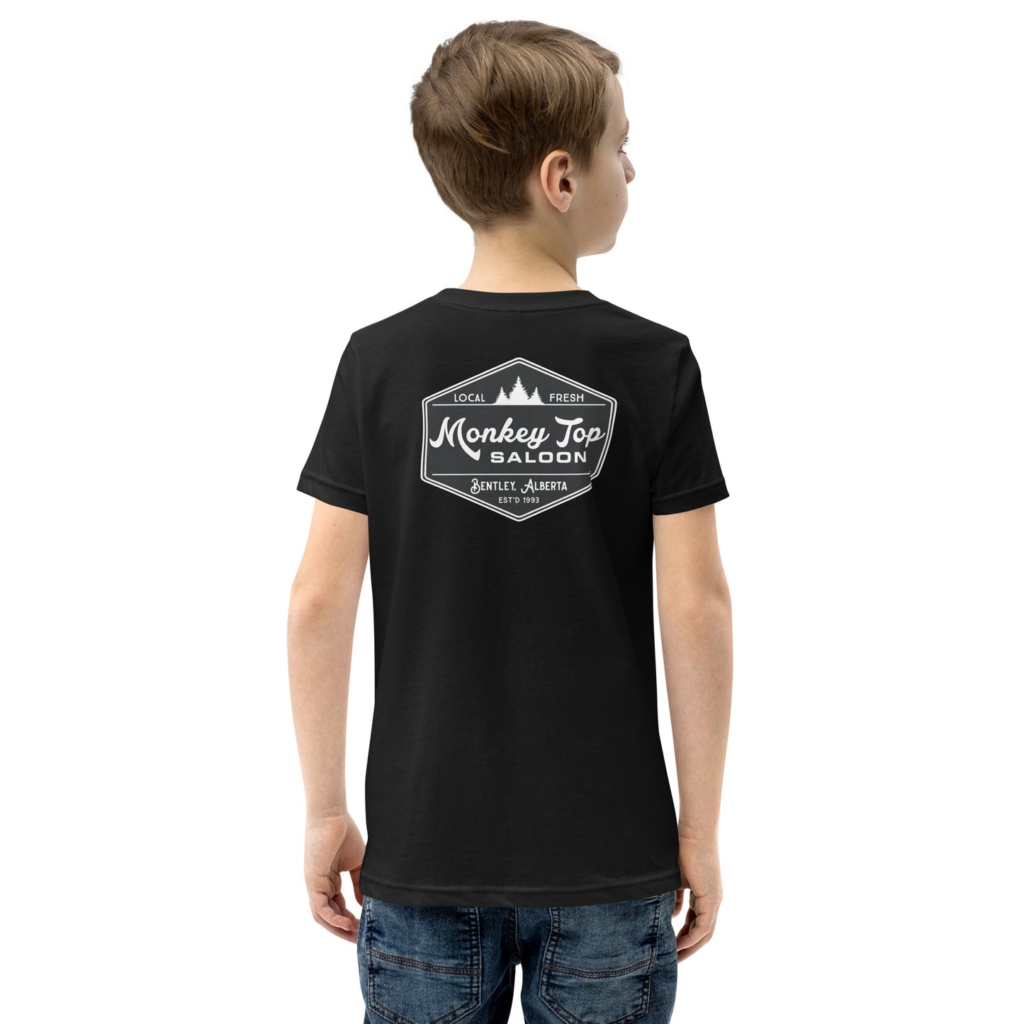 Unisex Youth Short Sleeve T-Shirt (Back)